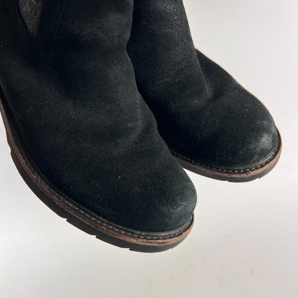 L.L Bean East Point Chelsea boots women's size 7 black leather ankle booties - Picture 9 of 11